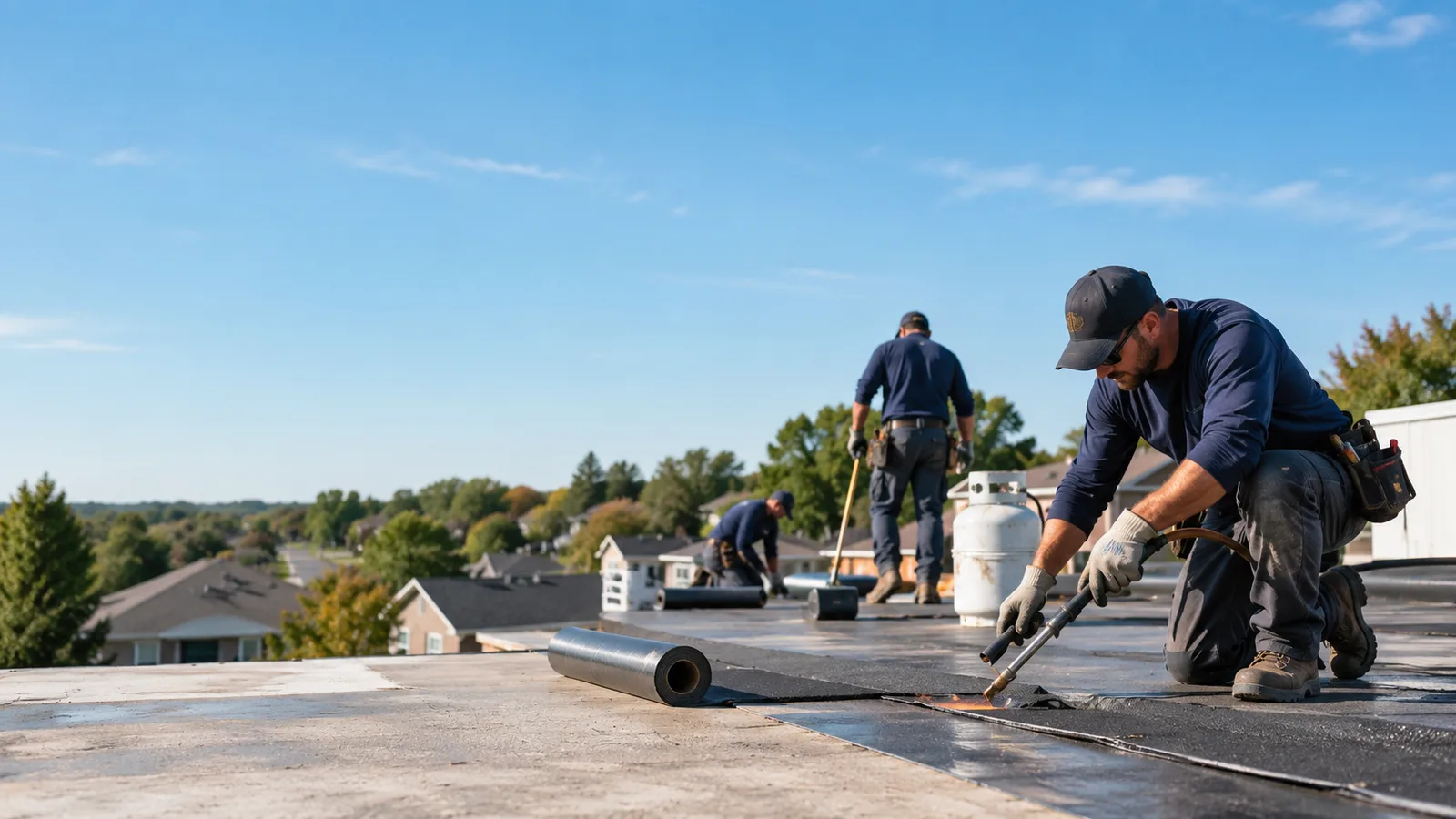 Flat Roof Leak Repair providers in Denham Springs, LA